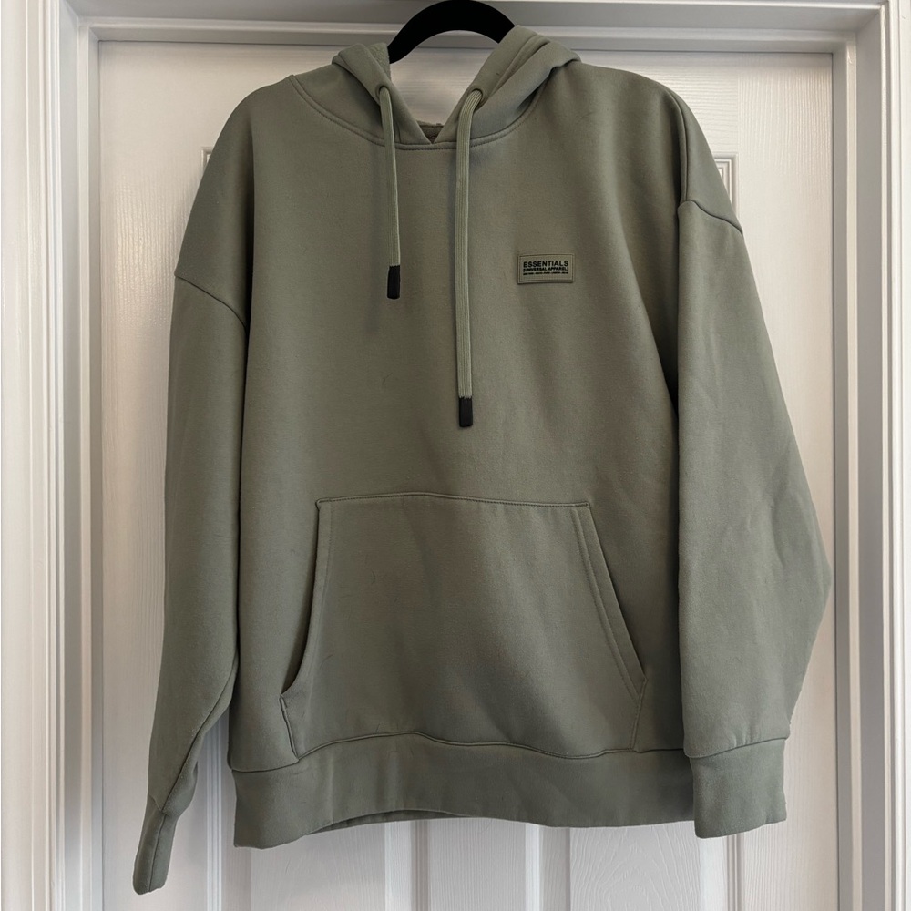 Essentials Olive Green Hoodie